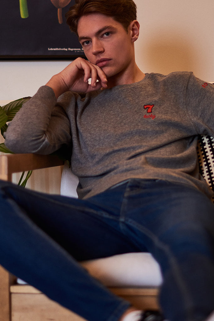 Men's Born Lucky No.7 Sweater