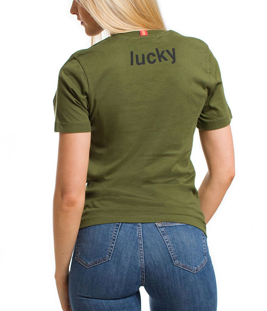 Women's Born Lucky T-shirt